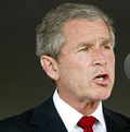  Bush encourage lamendement contre le mariage homosexuel 