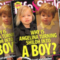 Un magazine américain accuse Angelina Jolie de transformer sa fille Shiloh en garçon